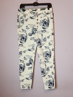 WILD FABLE Tiger Roar High Rise Skinny, size 10
